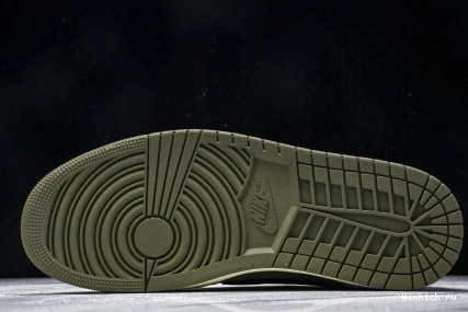 1 Low OLIVE  Jordan x Travis Air Scott 1027